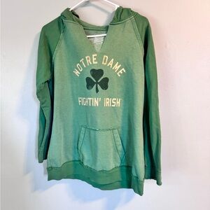 Green Notre Dame Hoodie